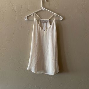 Cream tank top